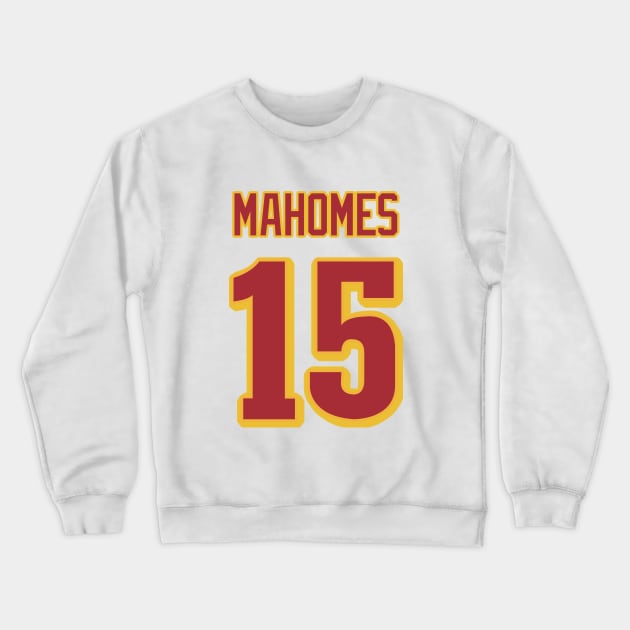 Patrick Mahomes Splatter Crewneck Sweatshirt by Cabello's